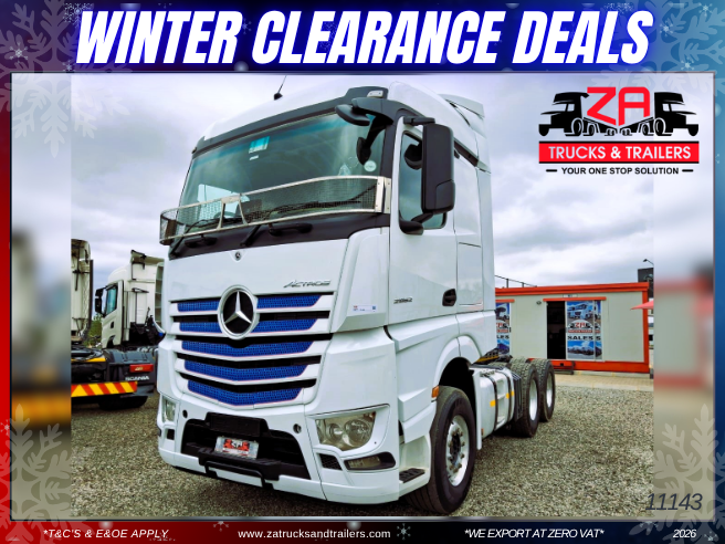 2020 MERCEDES BENZ ACTROS 2652 STANDARD #11143