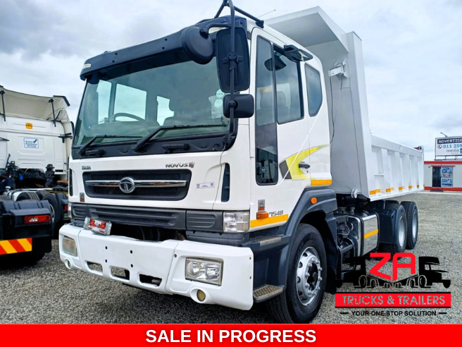 2015 TATA NOVUS 7548 V3TXF 10 CUBE TIPPER #11254