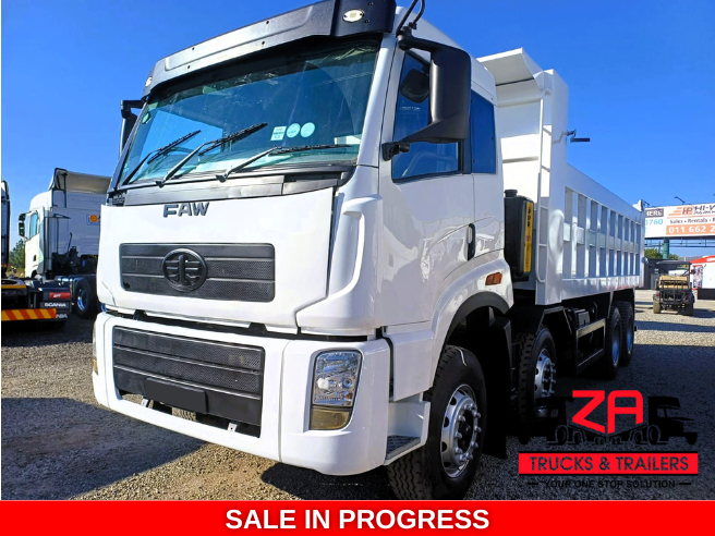 2024 FAW 35.340 FD TWINSTEER 8x4 18 CUBE TIPPER TRUCK #11271
