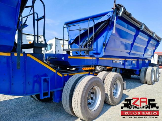 2019 LEADER TRAILER BODIES 40 CUBE SIDE TIPPER