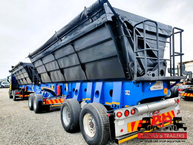 2016 AFRIT 45 CUBE SIDE TIPPER 