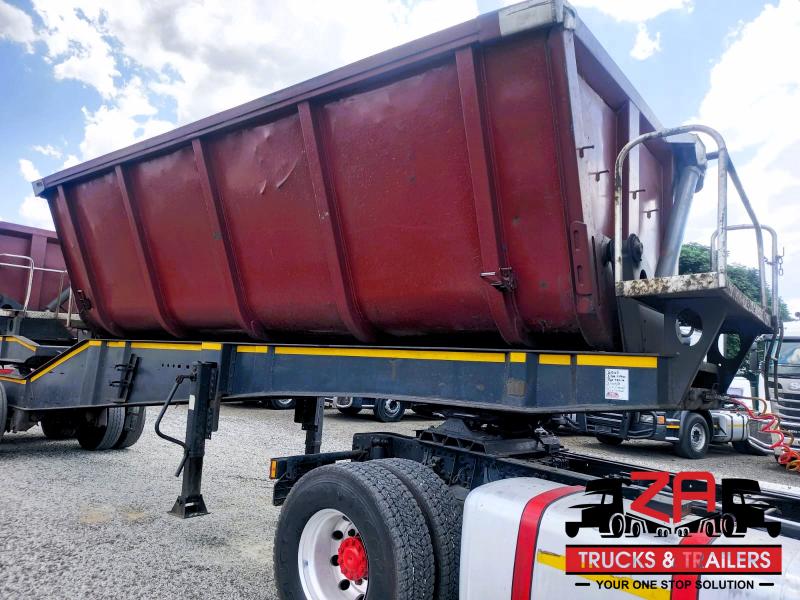 2007 TOP TRAILER 40 CUBE SIDE TIPPER