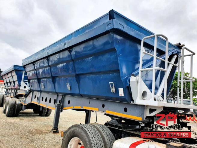 2017 AFRIT 45 CUBE SIDE TIPPER TRAILER