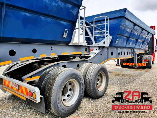 2017 AFRIT 45 CUBE SIDE TIPPER TRAILER