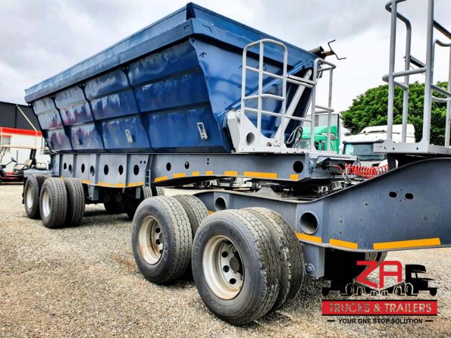 2017 AFRIT 45 CUBE SIDE TIPPER TRAILER