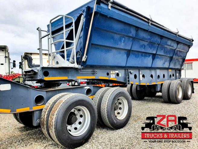 2017 AFRIT 45 CUBE SIDE TIPPER TRAILER