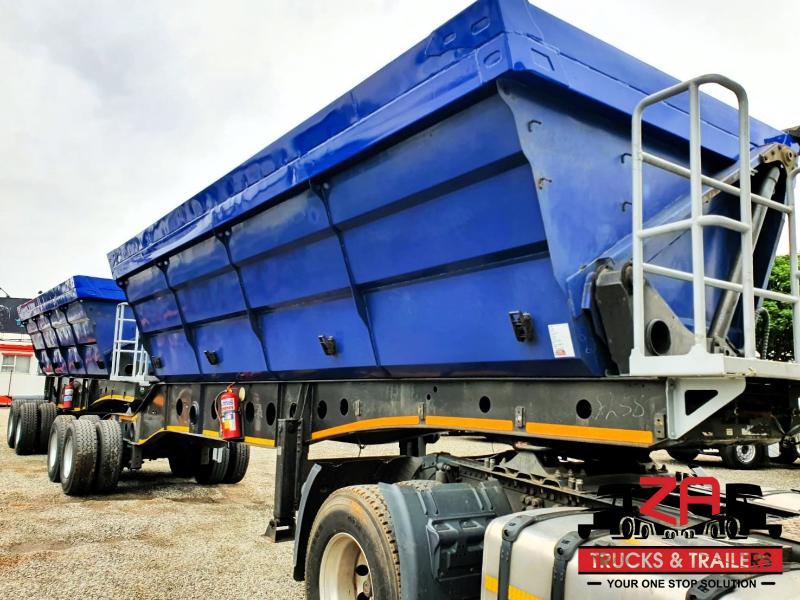 2017 AFRIT 45 CUBE SIDE TIPPER TRAILER