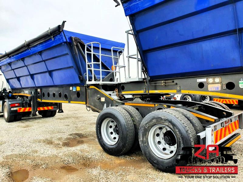 2017 AFRIT 45 CUBE SIDE TIPPER TRAILER