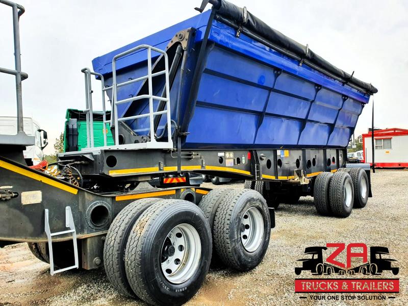 2017 AFRIT 45 CUBE SIDE TIPPER TRAILER