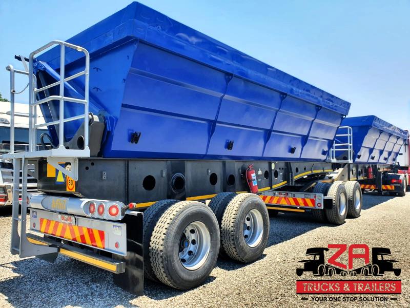 2017 AFRIT 45 CUBE SIDE TIPPER TRAILER