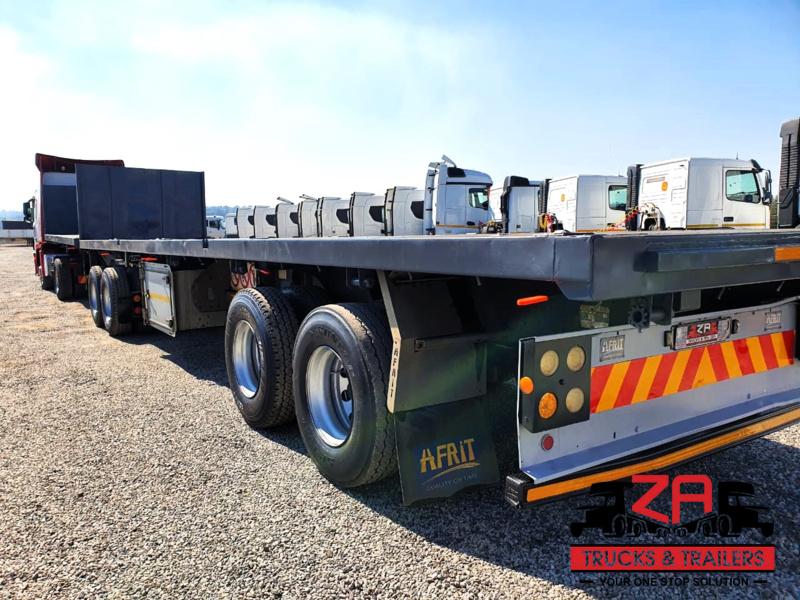 2014 AFRIT SUPERLINK FLAT DECK TRAILER