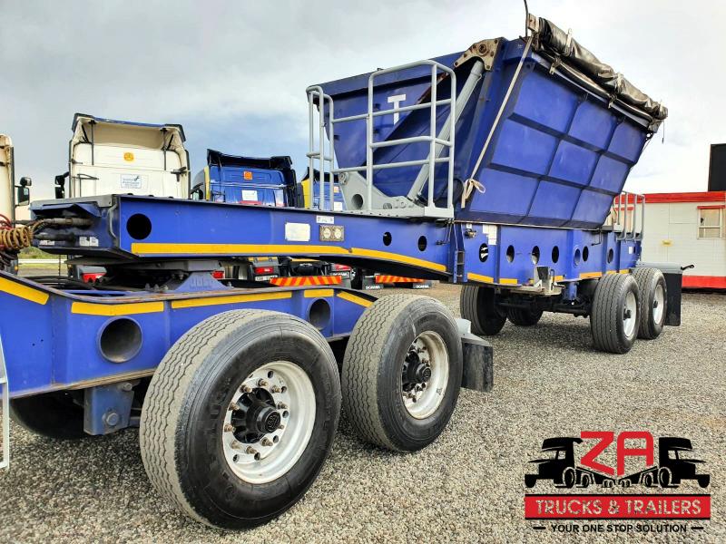 2019 AFRIT 18 CUBE SIDE TIPPER