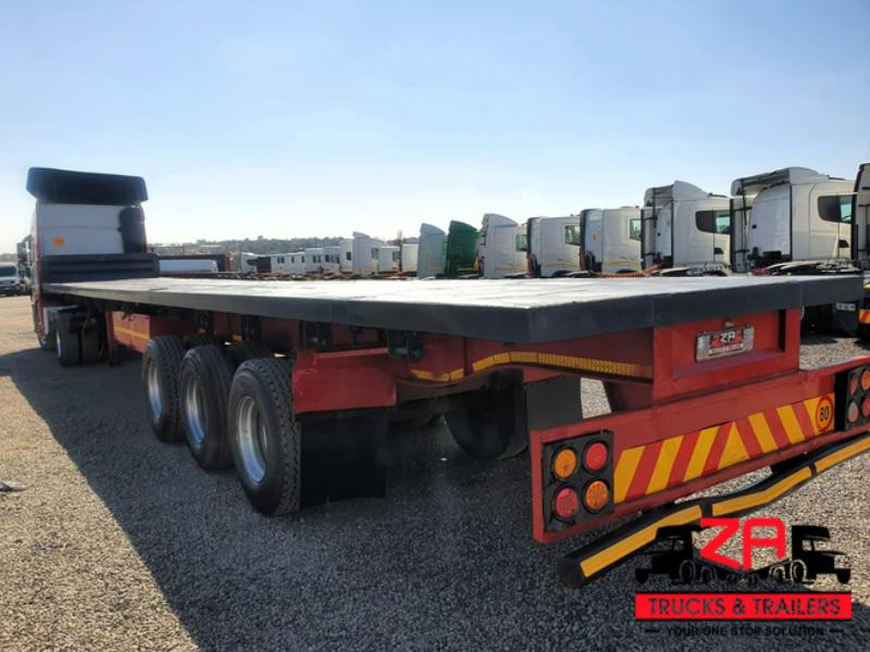 2007 CARGO LITE 15.5M TRI-AXLE FLAT DECK TRAILER