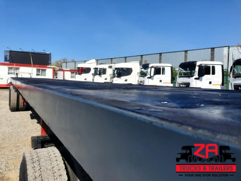 2007 CARGO LITE 15.5M TRI-AXLE FLAT DECK TRAILER