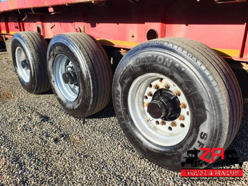 2011 SA TRUCK BODIES TRI-AXLE 14.5 METER FLAT DECK