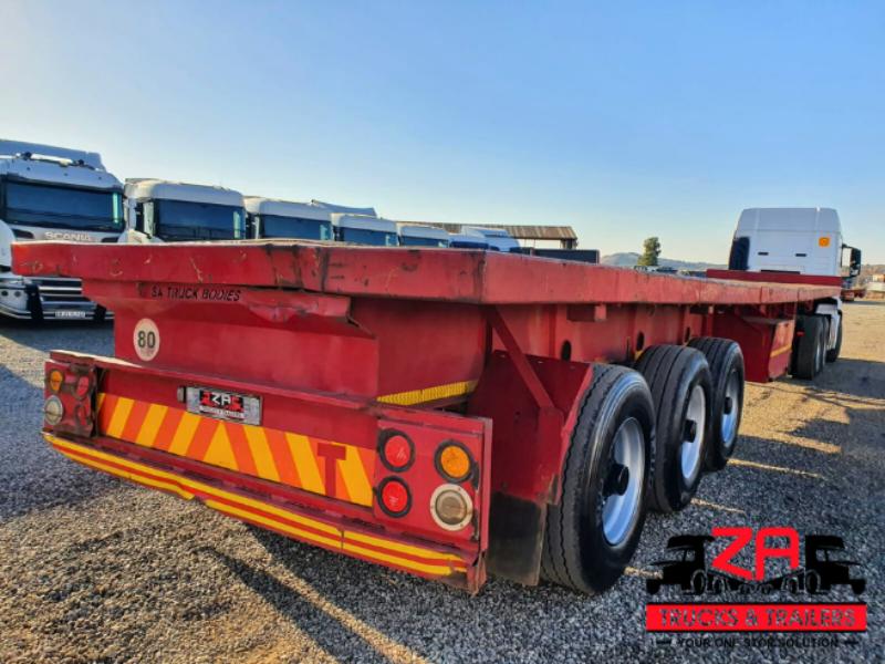 2011 SA TRUCK BODIES TRI-AXLE 14.5 METER FLAT DECK