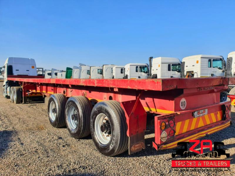 2011 SA TRUCK BODIES TRI-AXLE 14.5 METER FLAT DECK