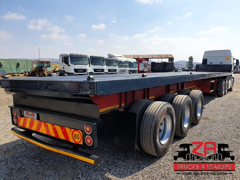 2008 SA TRUCK BODIES TRI-AXLE FLAT DECK TRAILER