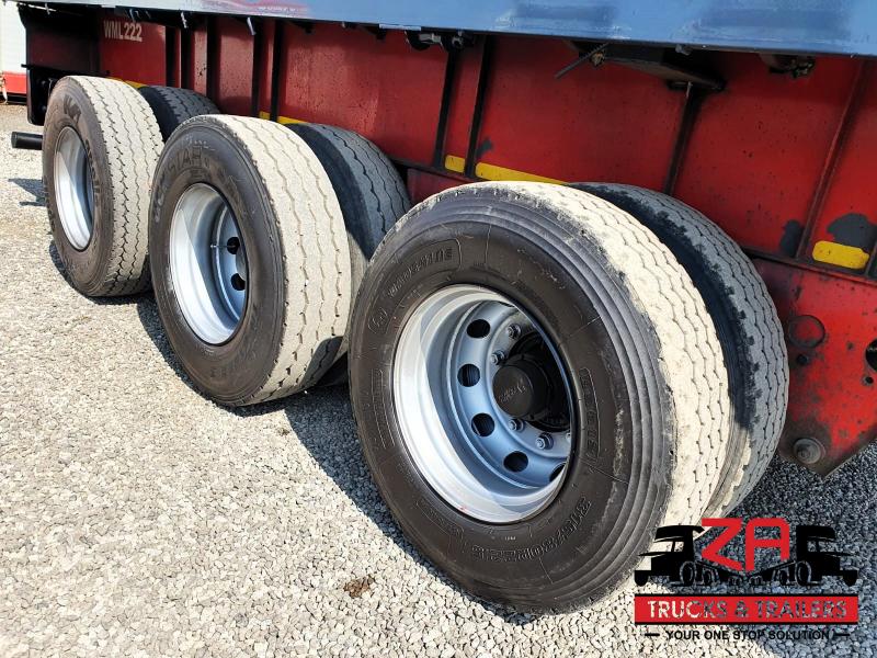 2008 SA TRUCK BODIES TRI-AXLE FLAT DECK TRAILER