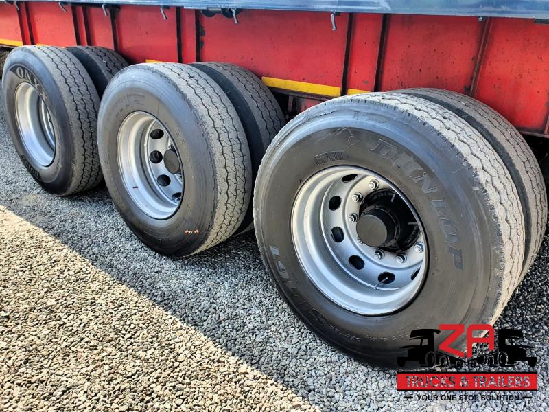 2008 SA TRUCK BODIES TRI-AXLE FLAT DECK TRAILER