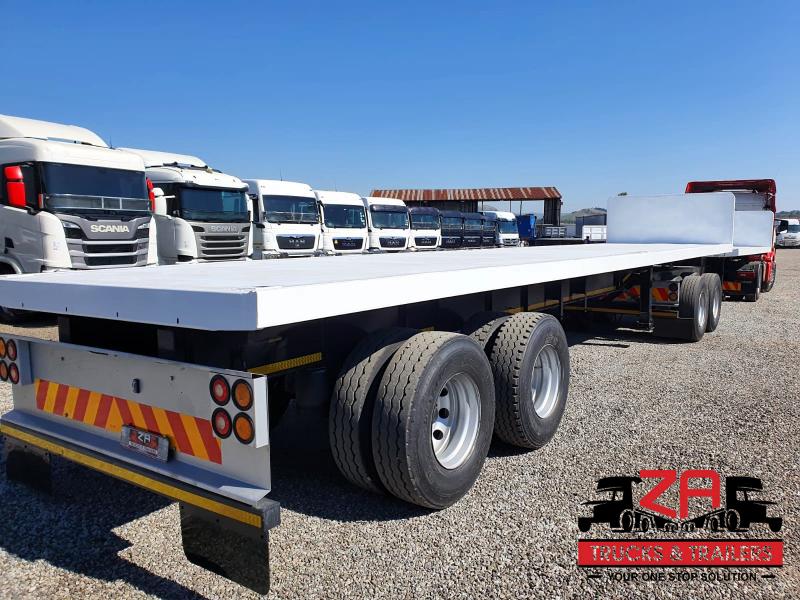 2005 HENRED FRUEHAUF SUPERLINK FLAT DECK TRAILER