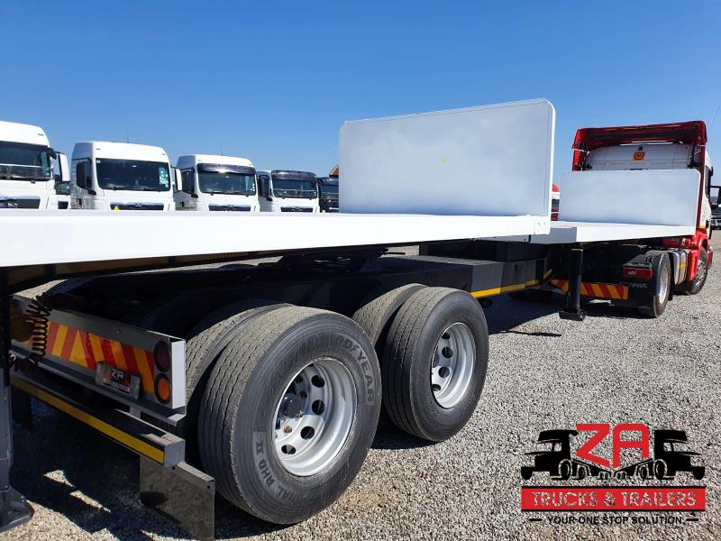 2005 HENRED FRUEHAUF SUPERLINK FLAT DECK TRAILER