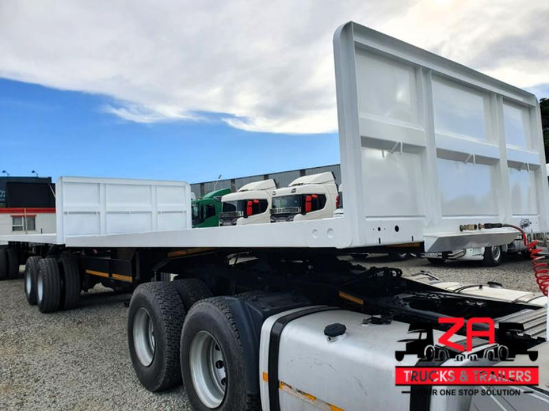 2007 HENRED FRUEHAUF SUPERLINK FLAT DECK TRAILER