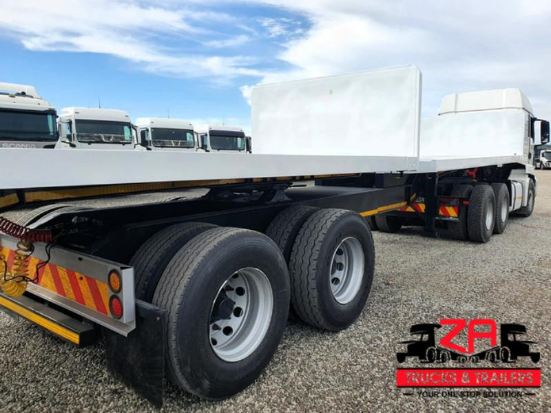 2007 HENRED FRUEHAUF SUPERLINK FLAT DECK TRAILER