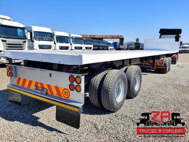 2007 HENRED FRUEHAUF SUPERLINK FLAT DECK TRAILER