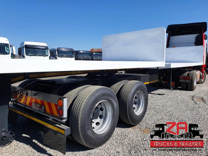 2007 HENRED FRUEHAUF SUPERLINK FLAT DECK TRAILER