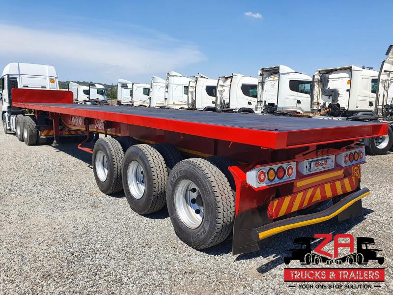 2012 TRAILSTAR TRI-AXLE FLAT DECK TRAILER