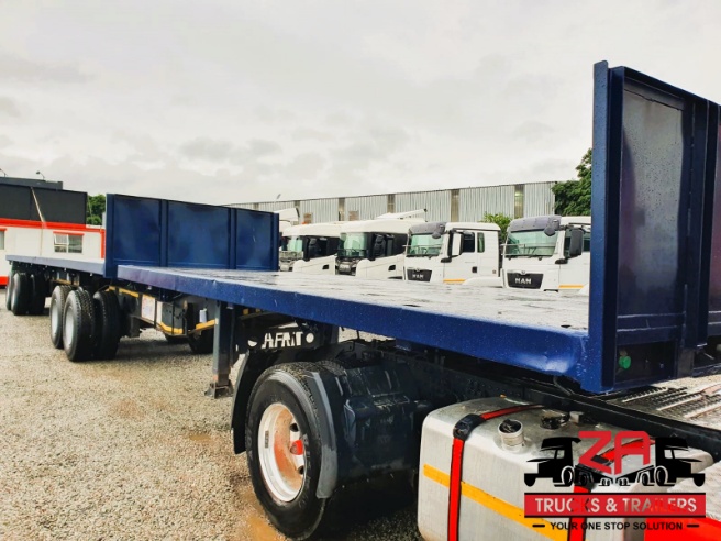 2013 AFRIT SUPERLINK FLAT DECK TRAILER