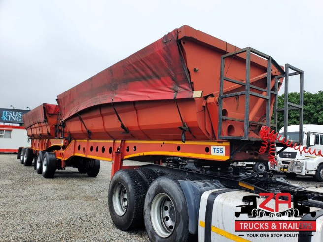 2014 AFRIT 45 CUBE SIDE TIPPER