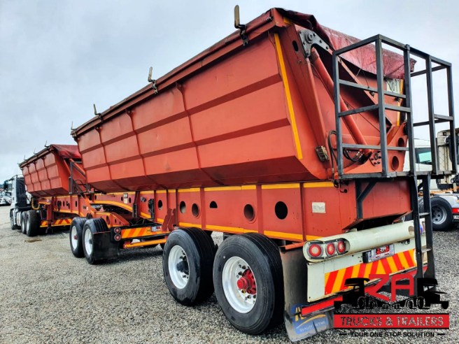 2014 AFRIT 45 CUBE SIDE TIPPER