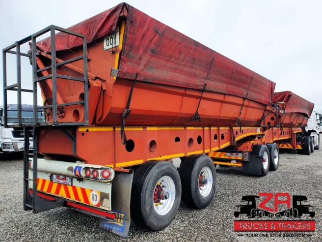 2014 AFRIT 45 CUBE SIDE TIPPER