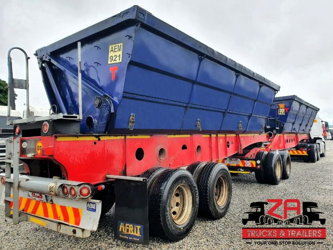 2013 AFRIT 45 CUBE SIDE TIPPER