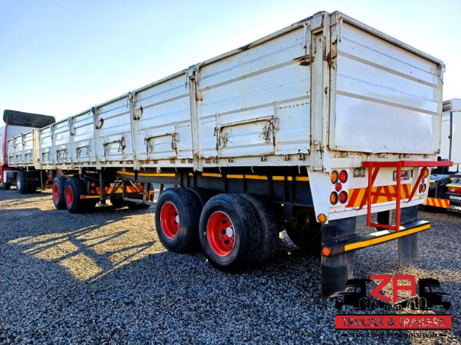 1995 TEE DROPSIDE SUPERLINK INTERLINK TRAILER