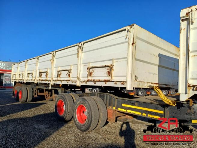 1995 TEE DROPSIDE SUPERLINK INTERLINK TRAILER