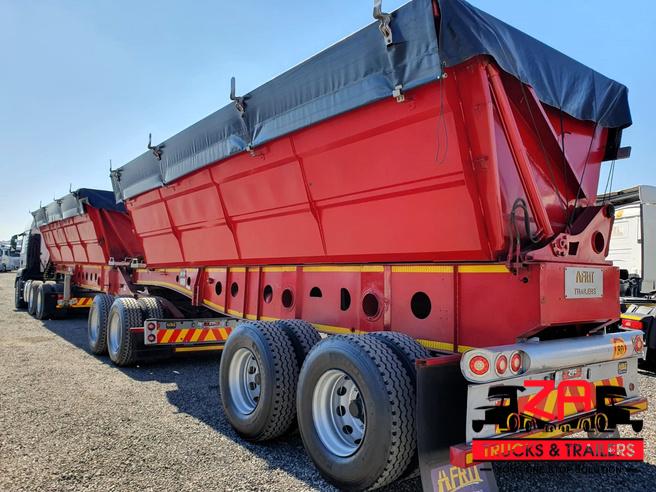 2014 AFRIT 45 CUBE SIDE TIPPER
