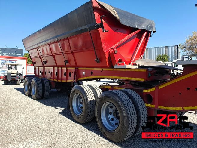 2014 AFRIT 45 CUBE SIDE TIPPER