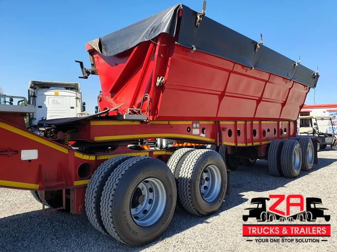 2014 AFRIT 45 CUBE SIDE TIPPER