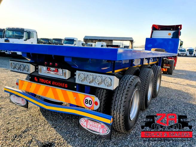 2024 SA TRUCK BODIES TRI AXLE FLAT DECK TRAILER