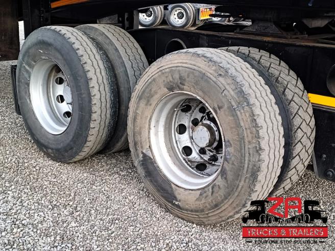 2008 TOP TRAILER + AFRIT FLAT DECK SUPERLINK TRAILER