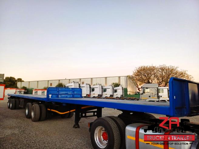 2008 TOP TRAILER + AFRIT FLAT DECK SUPERLINK TRAILER