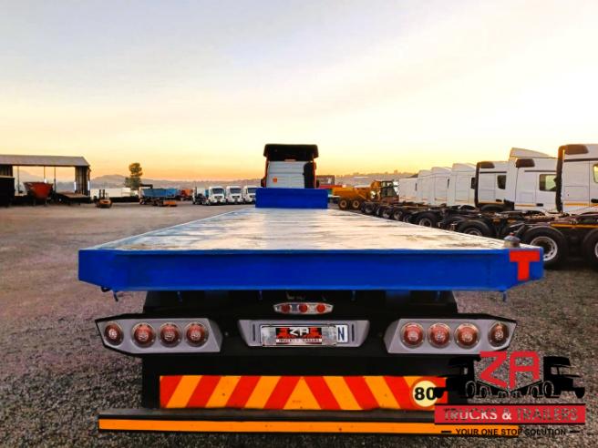 2008 TOP TRAILER + AFRIT FLAT DECK SUPERLINK TRAILER