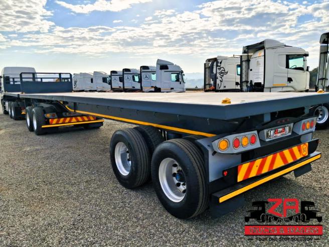 2019 HENRED FRUEHAUF SUPERLINK FLAT DECK TRAILER