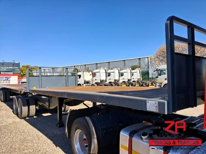 2019 HENRED FRUEHAUF SUPERLINK FLAT DECK TRAILER