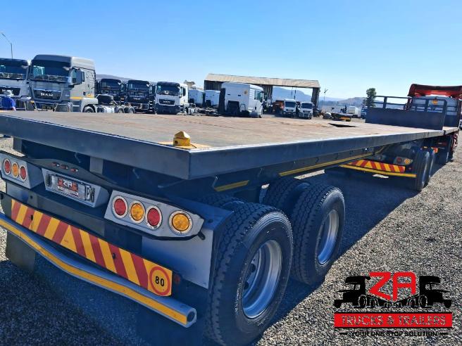 2019 HENRED FRUEHAUF SUPERLINK FLAT DECK TRAILER