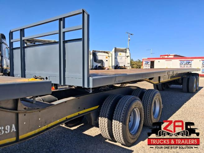 2019 HENRED FRUEHAUF SUPERLINK FLAT DECK TRAILER