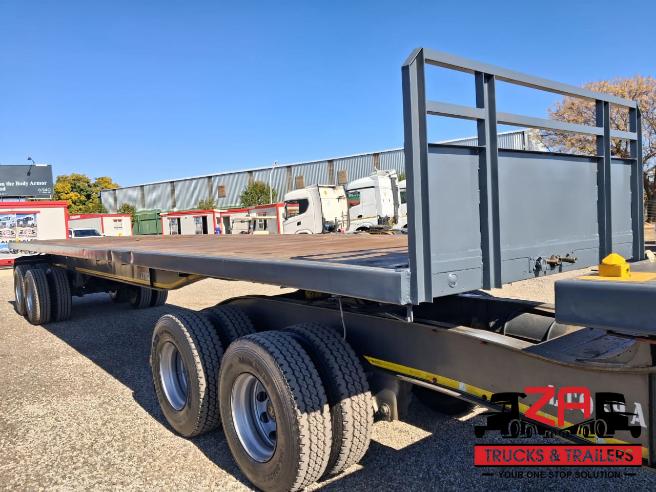 2019 HENRED FRUEHAUF SUPERLINK FLAT DECK TRAILER